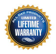 Life Time Warranty