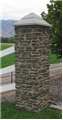 21 inch Faux Stone Pillar