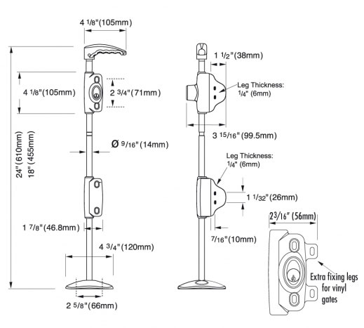 lokk bolt dimensions