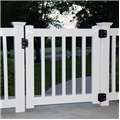 Vinyl Gate 34" Wide